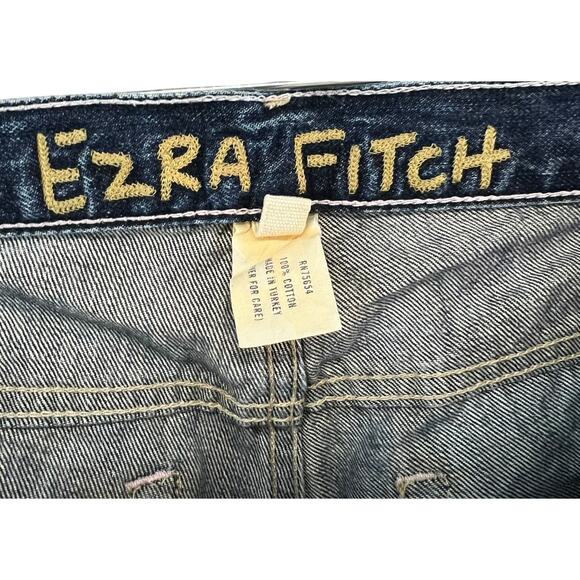 Ezra Fitch Abercrombie Y2K Jeans Womens 29 Blue Bootcut Low Rise Retro Classic - Picture 11 of 15